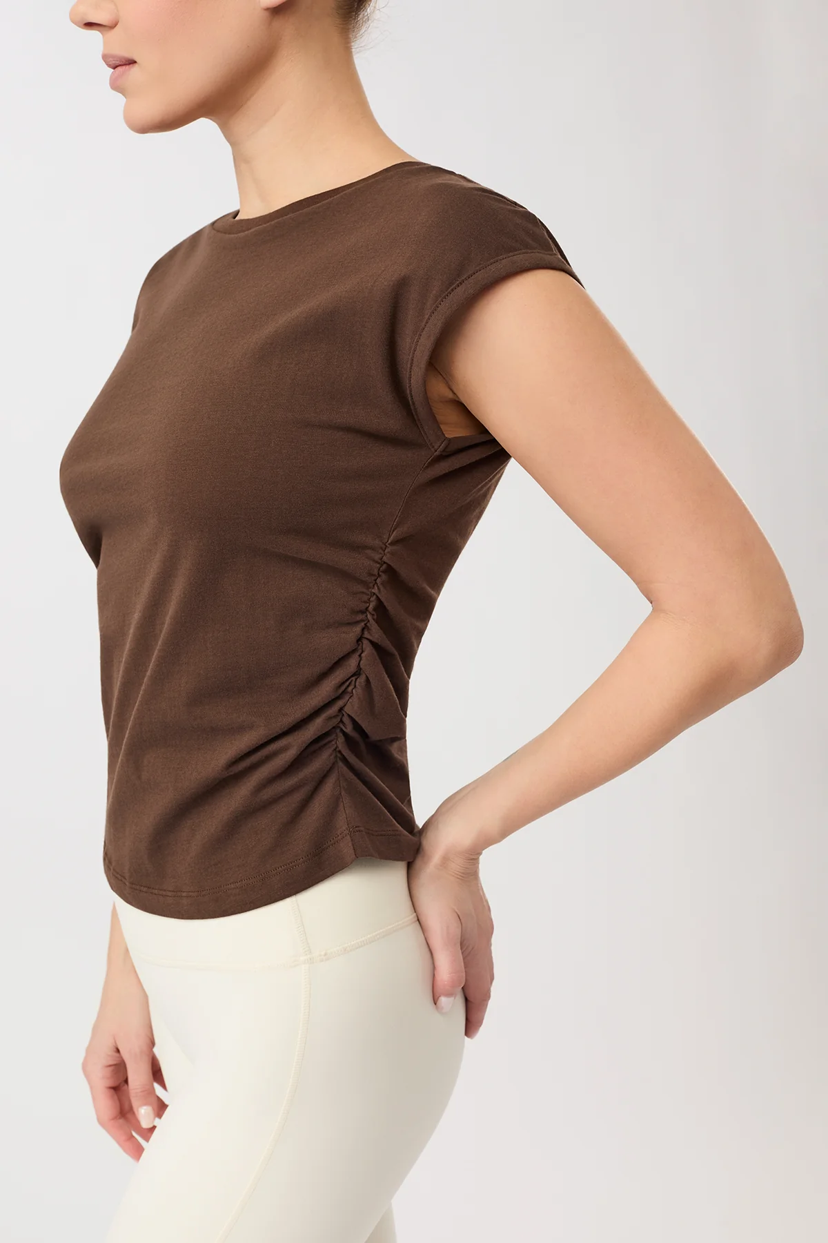 Mandala Side Ruffled Top - Wilderness-2