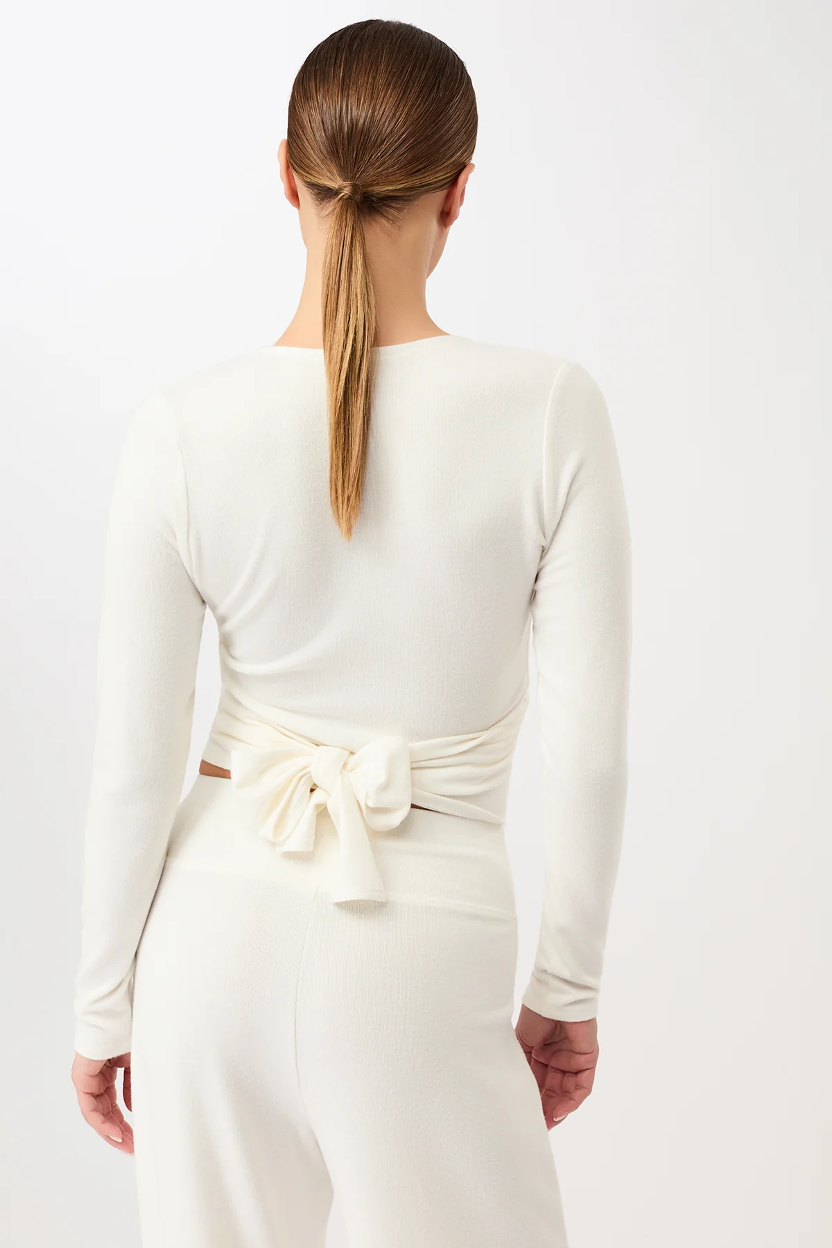 Mandala Ballet Wrap - White-3