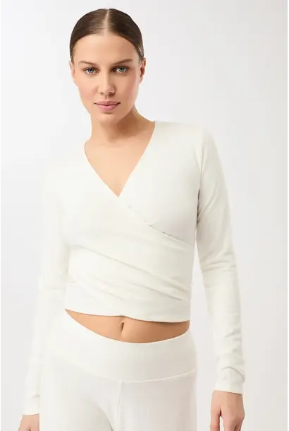 Mandala Ballet Wrap - White