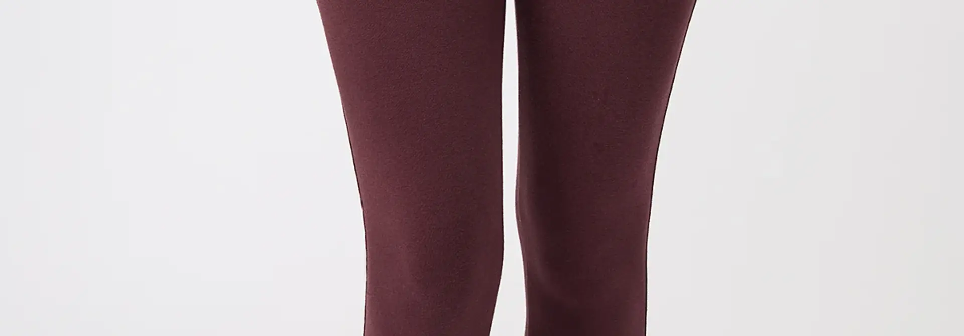 Mandala Rolldown Tights - Ruby