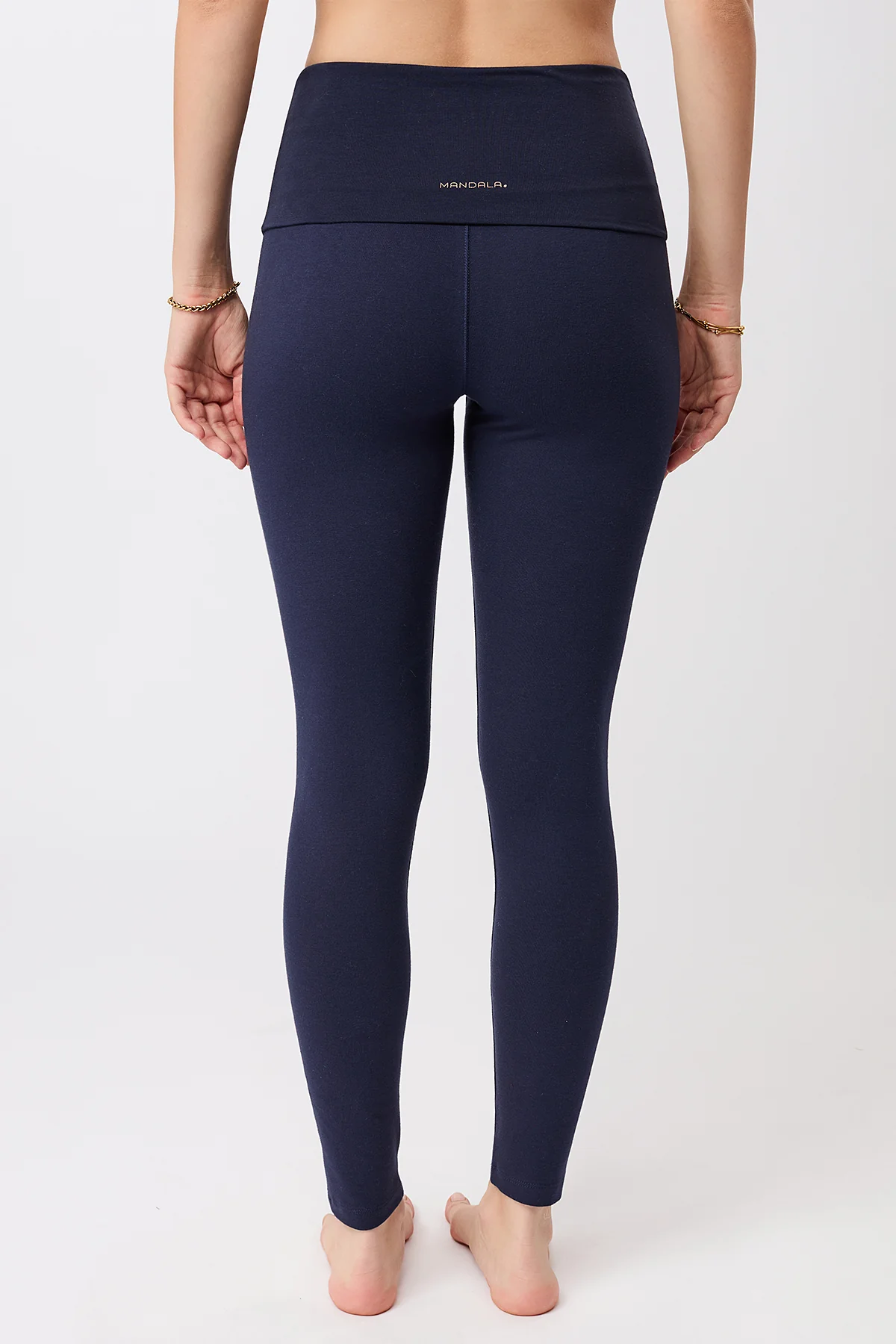 Mandala Rolldown Tights - Night Sky-2