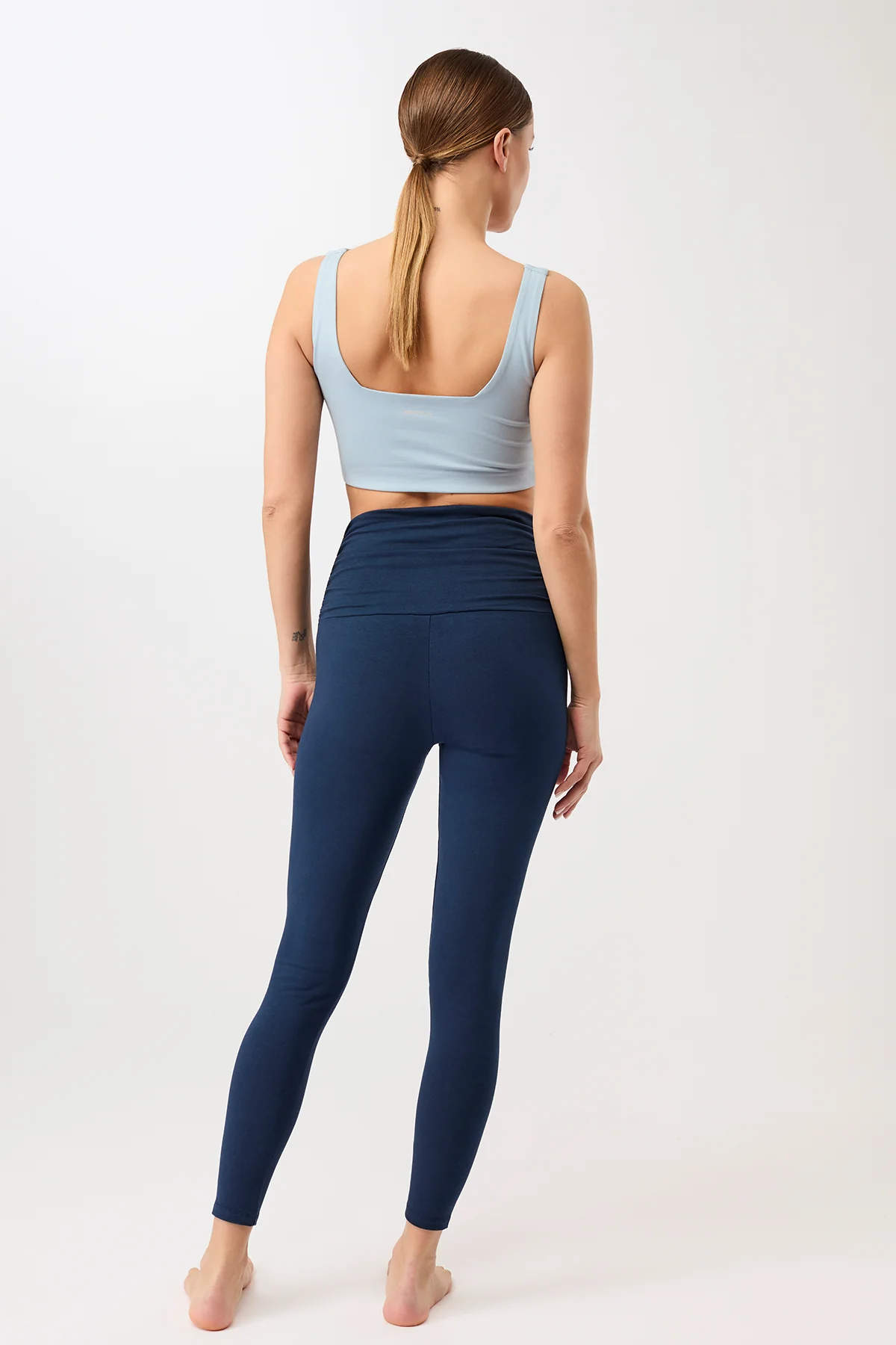 Mandala Pilates Tights - Night Sky-3