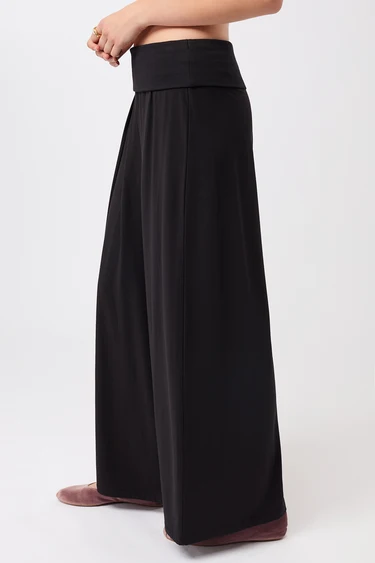Mandala Lounge Pants - Black-2