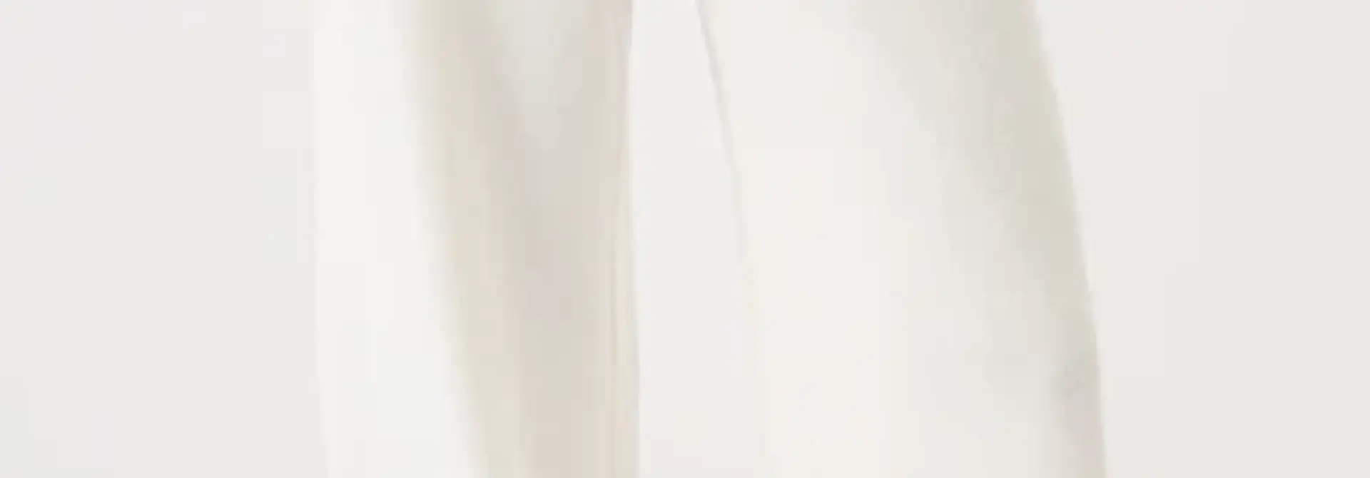 Mandala Baggy Jogger - White
