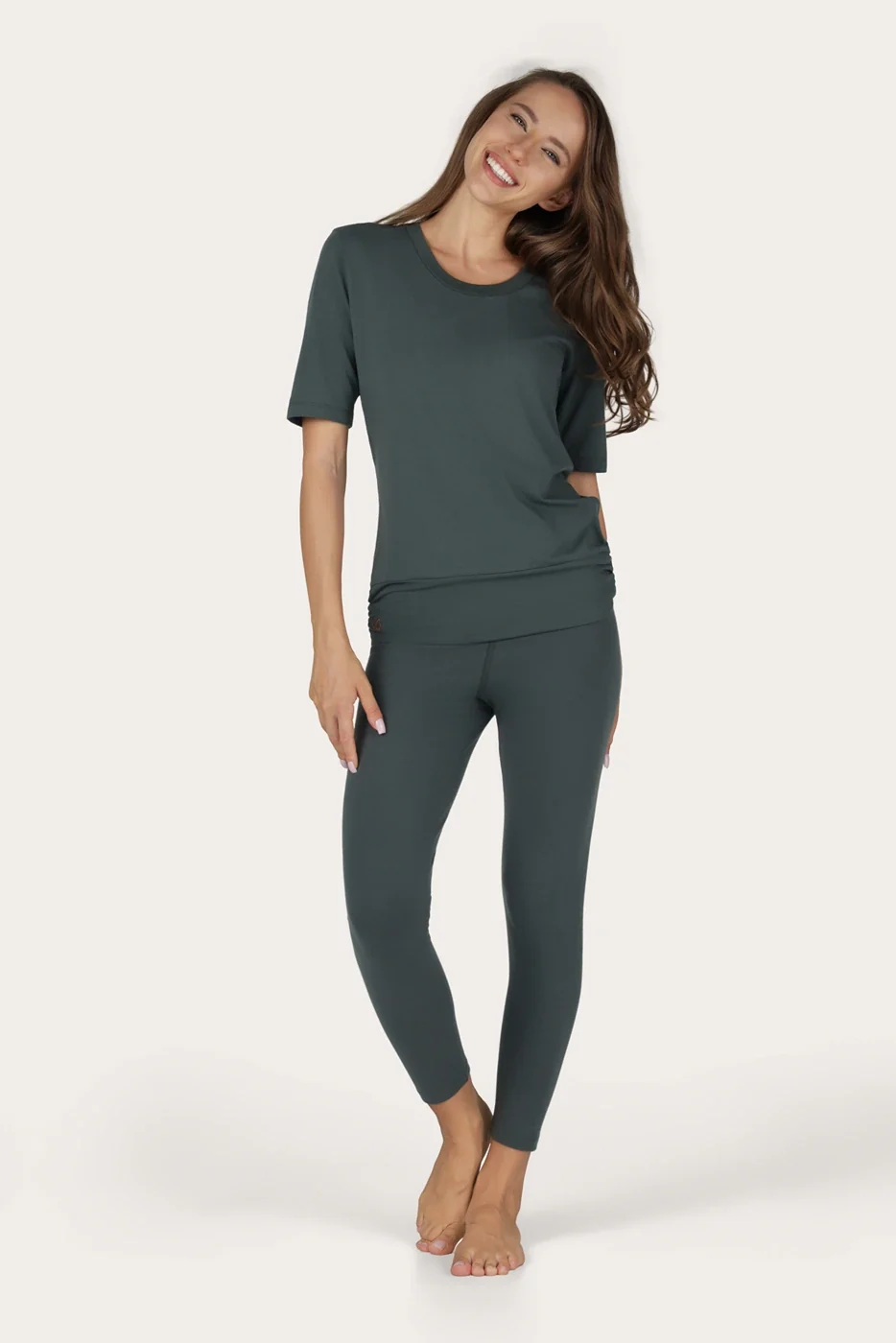 Urban Goddess Kami Tee - Pinyon-4