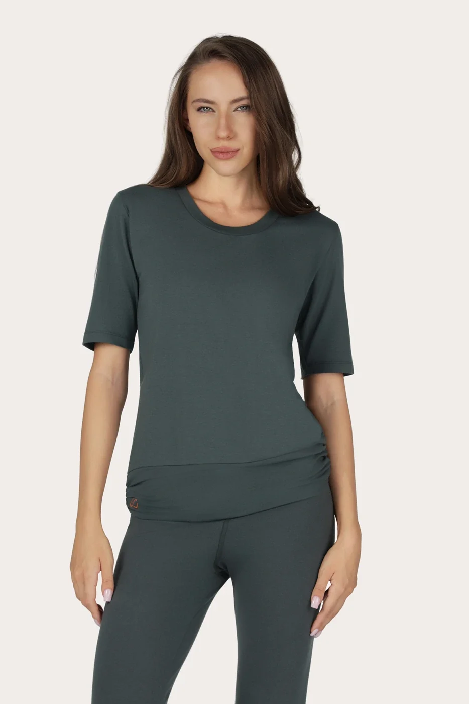 Urban Goddess Kami Tee - Pinyon-1