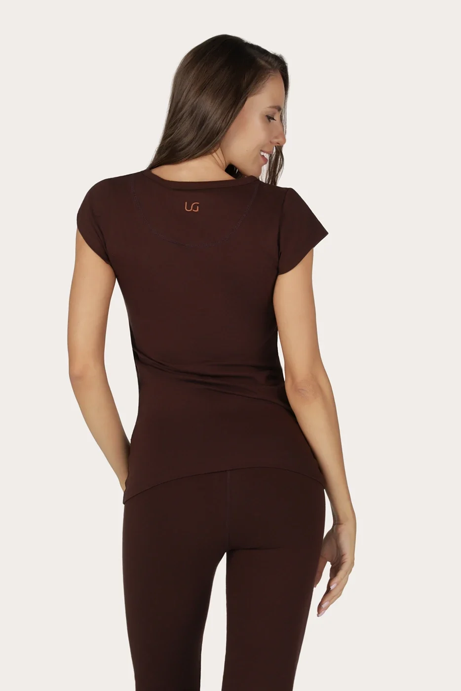 Urban Goddess Zefira Tee - Cacao-3