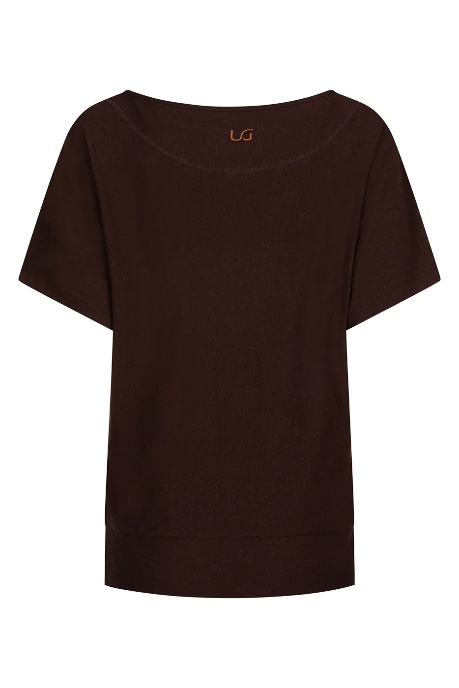 Urban Goddess Budhi Short Sleeve Top - Cacao-6