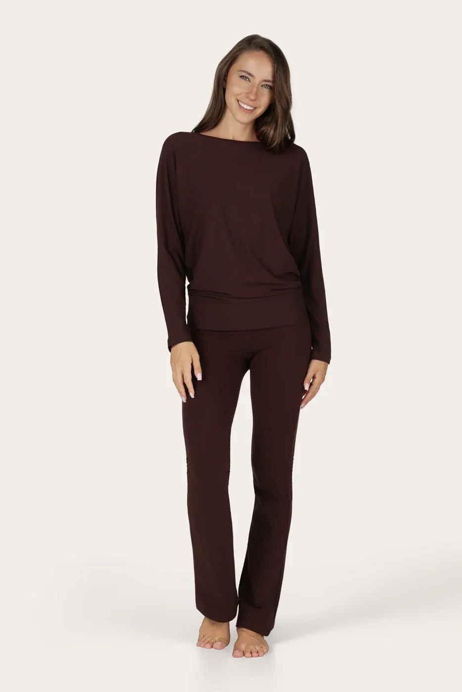 Urban Goddess Budhi Longsleeve - Cacao-4