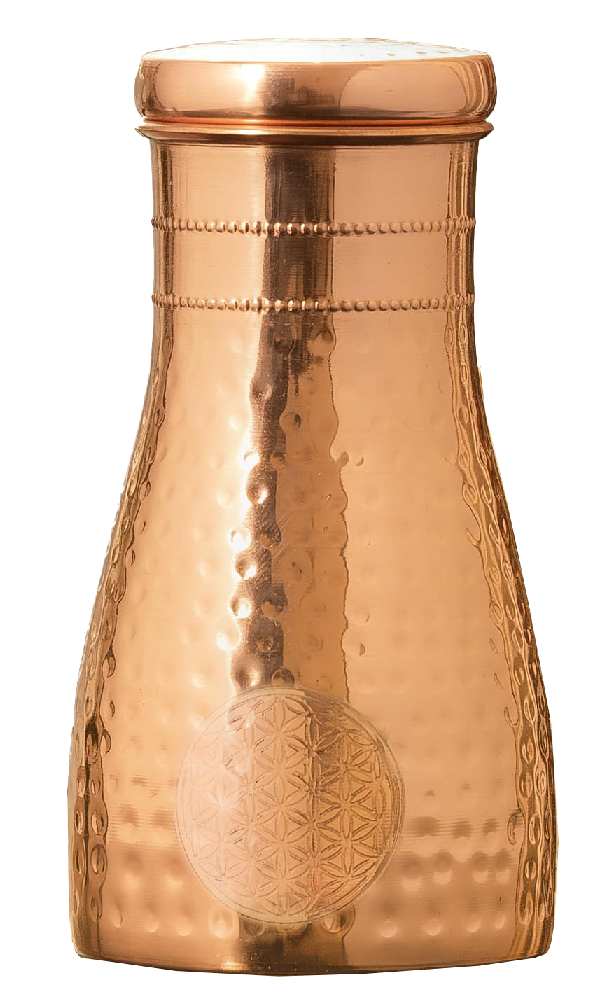 Forrest & Love Kupferkrug 1000ml - Blume des Lebens-1
