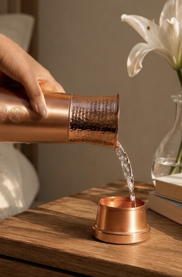 Forrest & Love Koperen Karaf 1200ml - Prana-4