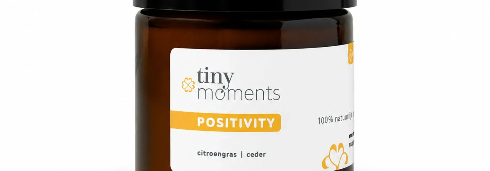 Duftkerze „Tiny Moments“ (klein) – Positivität