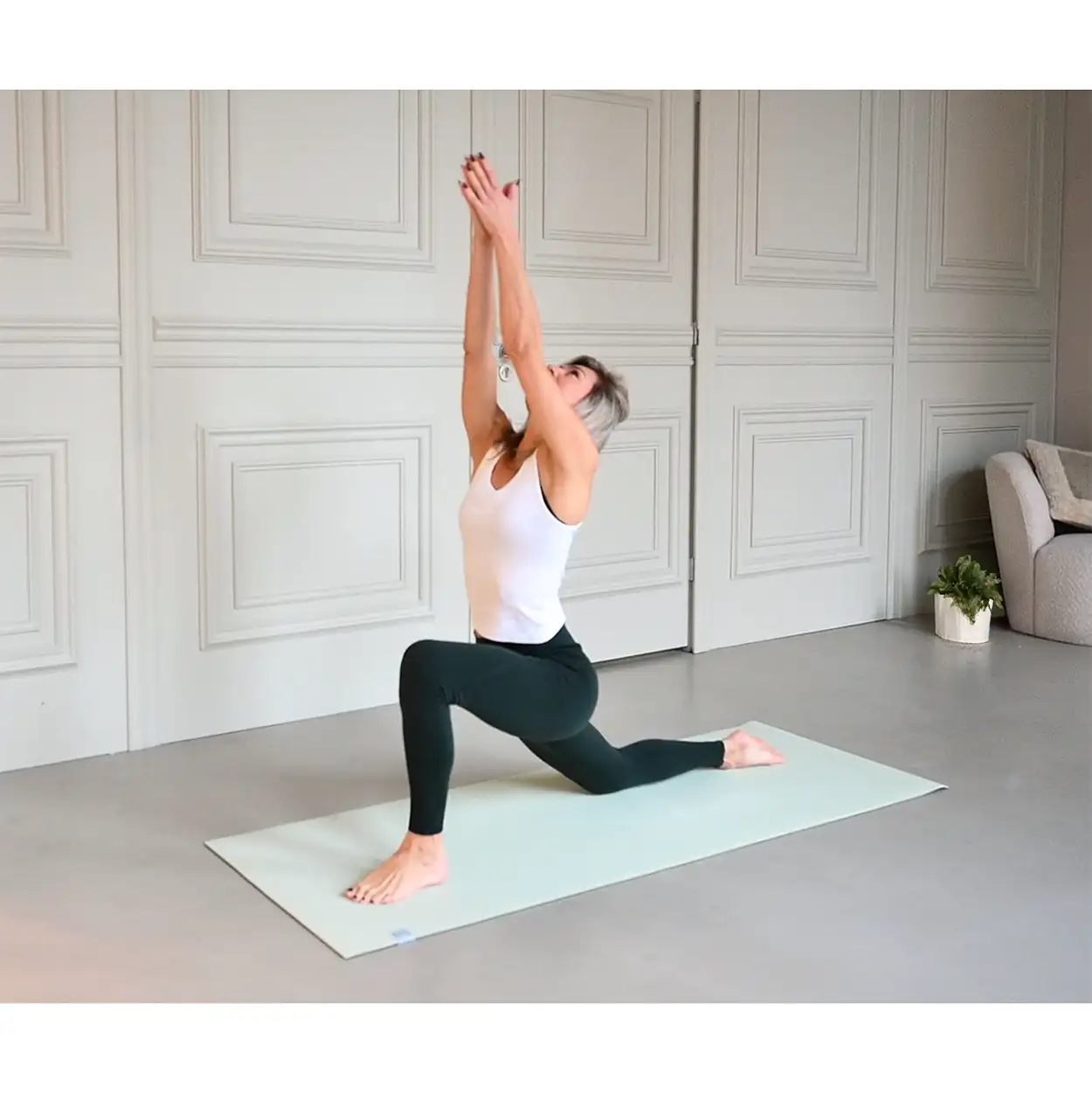 Love Generation Eco Yogamat - Saliegroen-4