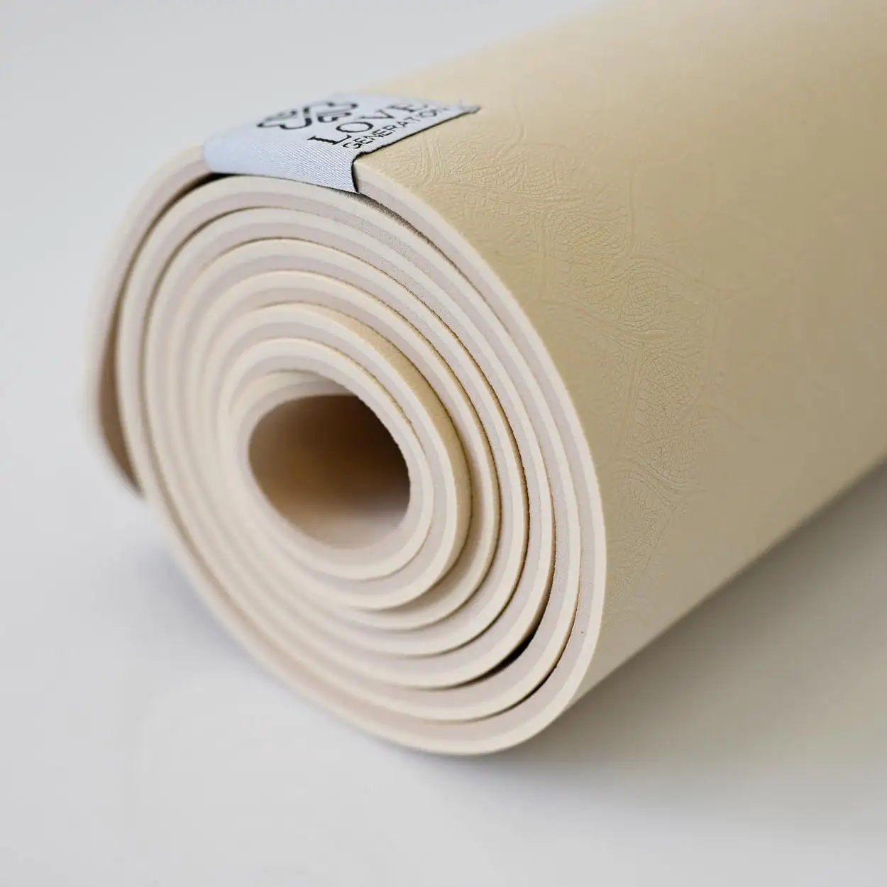 Love Generation Eco Yogamat - Sand-2