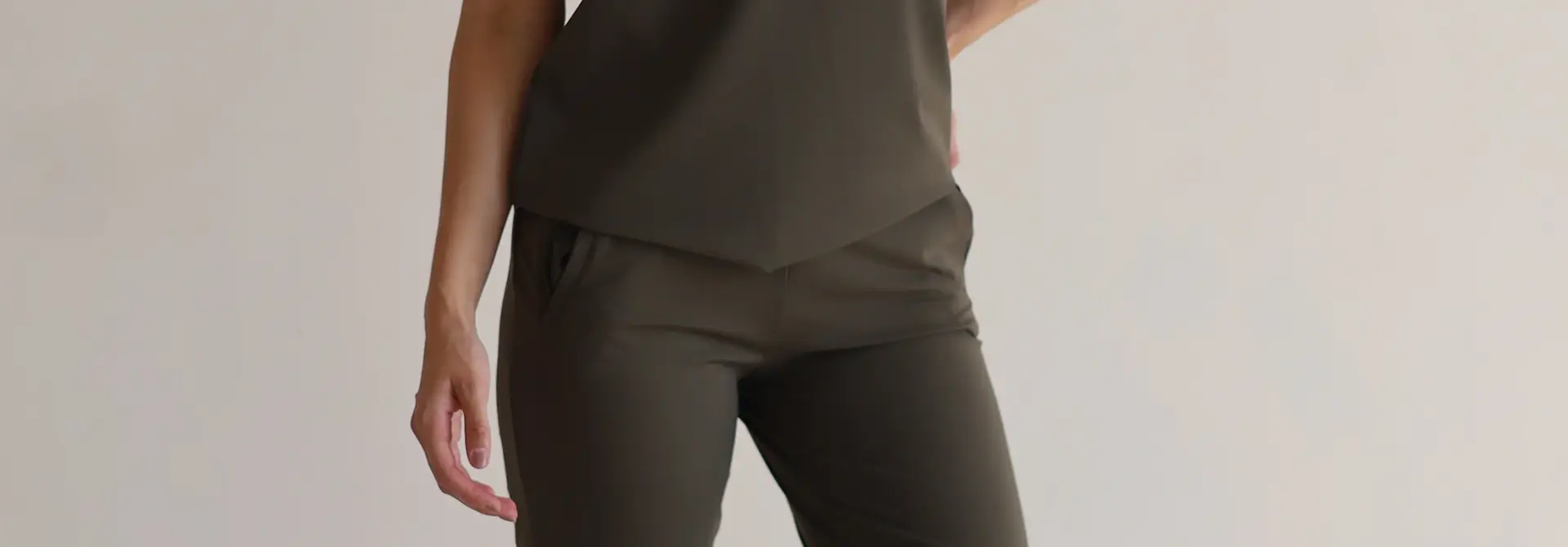 House of Gravity Active Basic Tee - Olivgrün