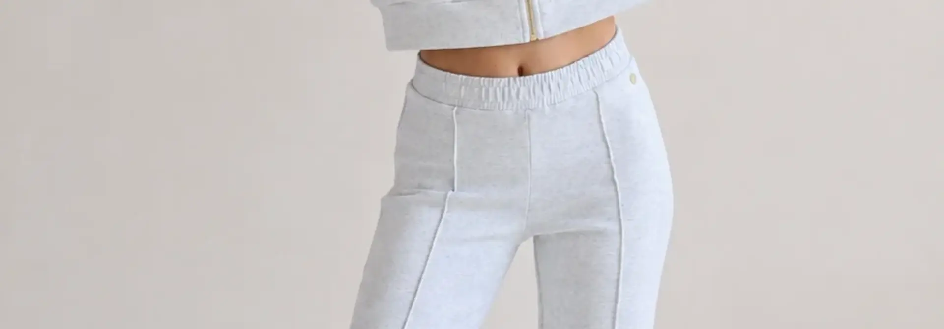 House of  Gravity Bomber Jacket - Light Grey Melange