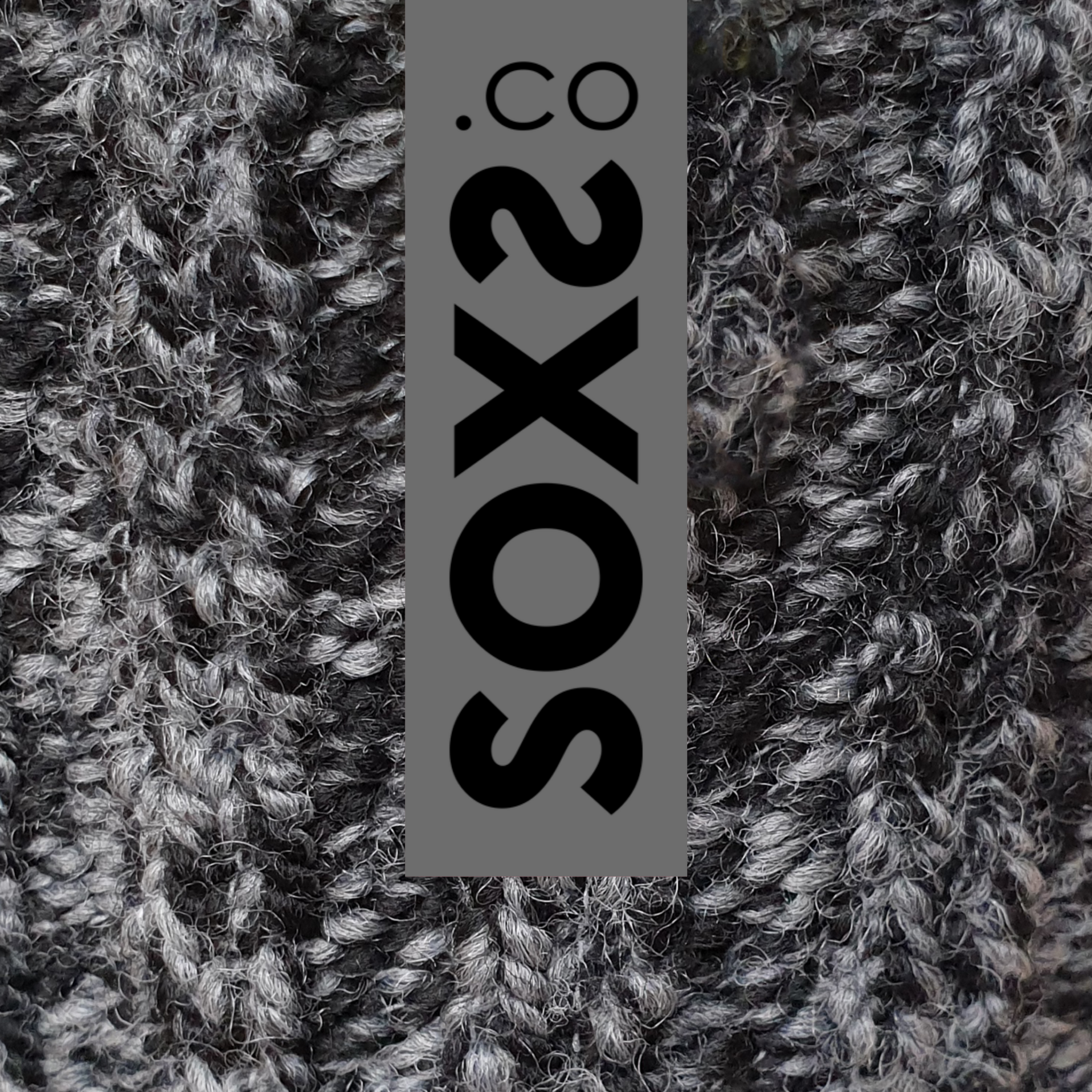 Soxs Sokken Halfhoog - Dark Grey/Moon Mist 42-46-3