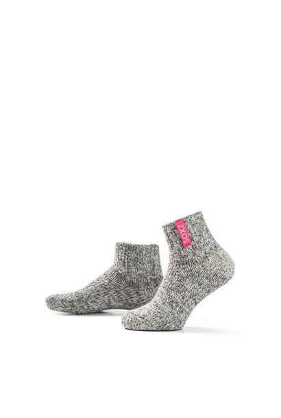 Soxs Low Socken - Grau/Bubble Gum 37-41