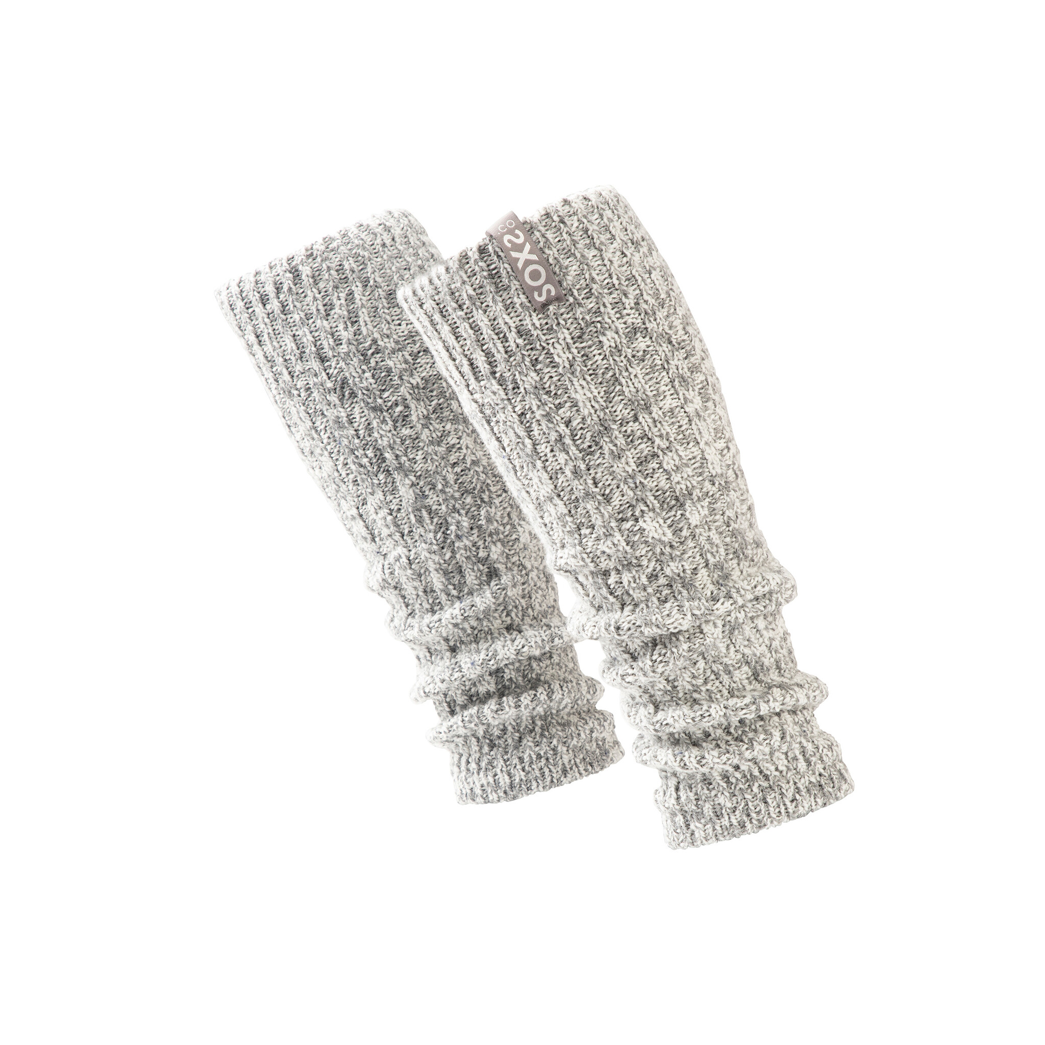 Soxs Leg Warmers - Gray/Glacier Gray-1