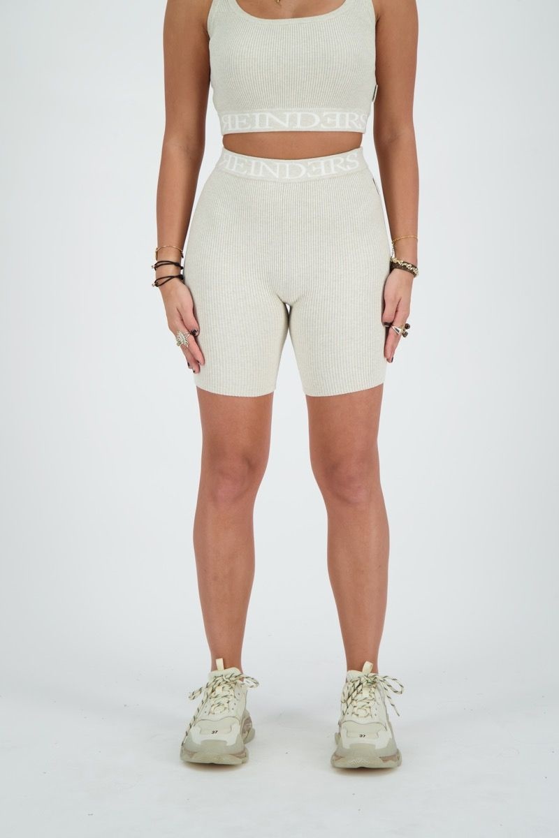 MARIANNE | Marseille katoenen shorts wit | Nu 10% korting! - SOSHIN.nl