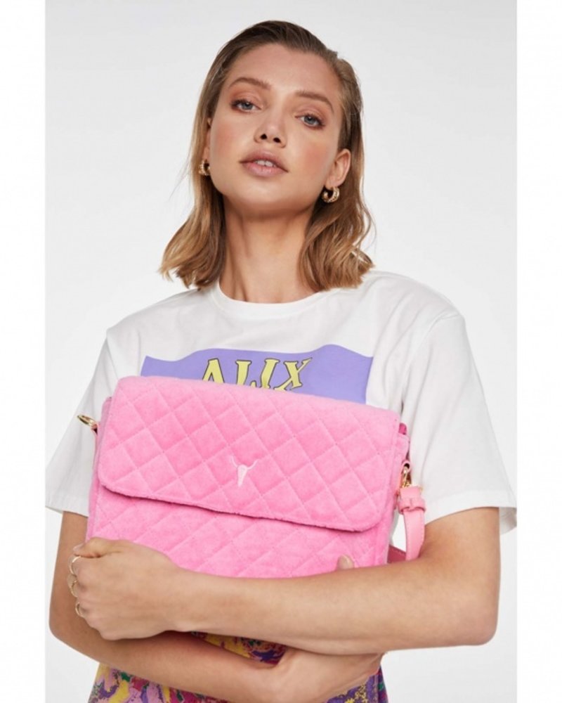 ALIX The Label Alix the label woven quilted bag