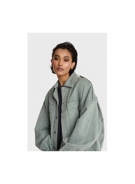 ALIX The Label Alix the label woven army jacket 2206402385