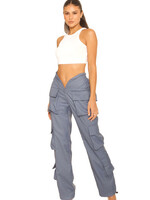 La Sisters La sisters Front split cargo pants