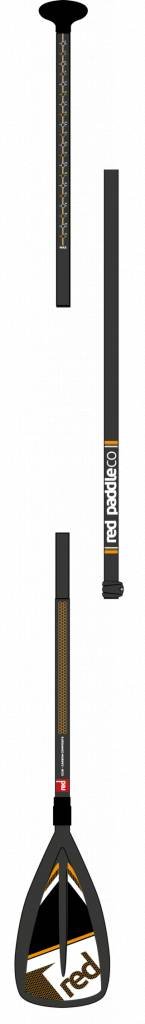 Red Paddle Co  Carbon Nylon 3-delig leverlock