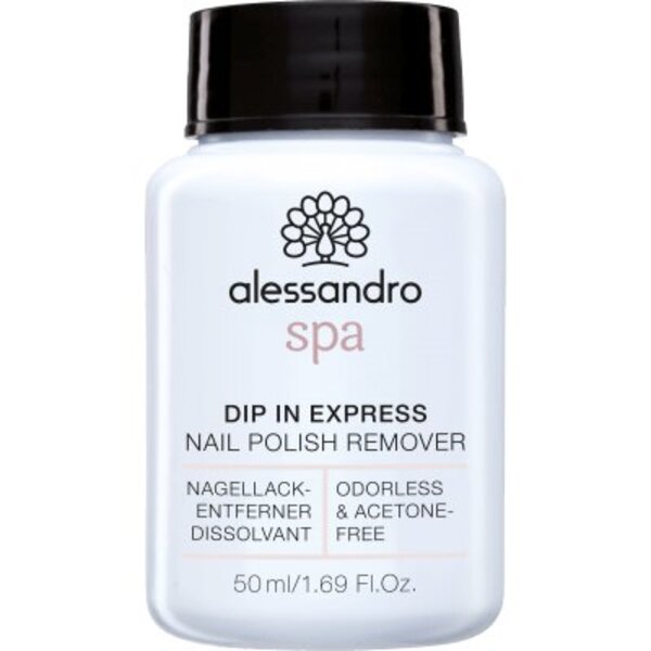 Alessandro Spa Nail Dip in Express Nail Polish Remover 50ml