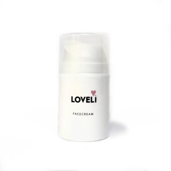 Loveli Face Cream - gezichtscreme voor de normaal tot droge huid 50ml