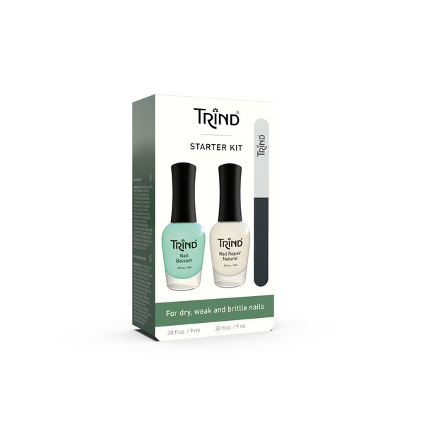 Trind Hand & Nail Starterkit met nailbalsem en nagelverharder 2x9ml