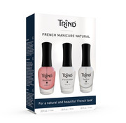 Trind Hand & Nail French Manicure Naturel set 3x9ml