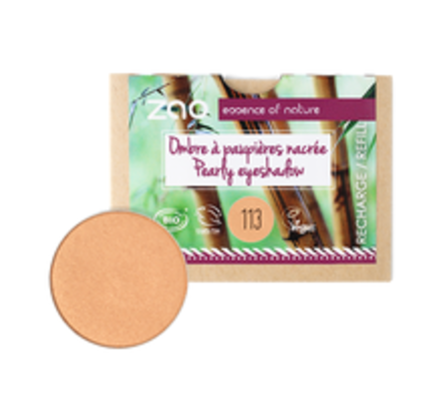 Refill Parelmoer Oogschaduw 113 (Copper Gold)  - 3gr