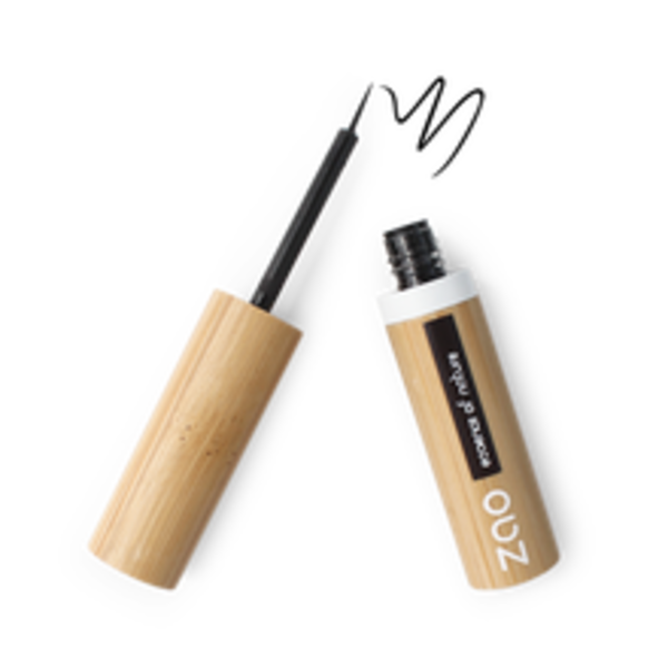 ZAO Skincare & Make-up  Bamboe Penseel-eyeliner 070 (Black Intense) - 4.5gr