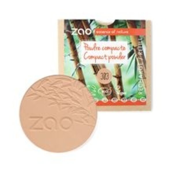 ZAO Skincare & Make-up   Refill Compact poeder 303 (Brown Beige) *