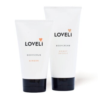 Körperpeeling & Körpercreme, 1 Set