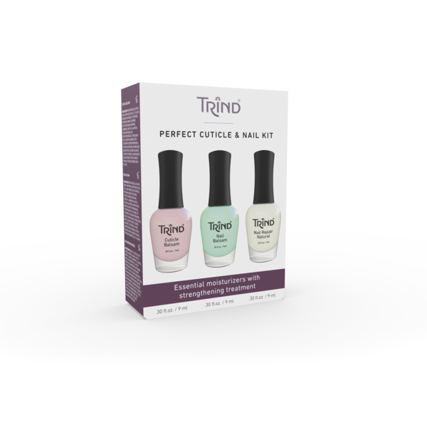 Trind Hand & Nail Perfektes Nagelhaut- und Nagelset, 3 x 9 ml