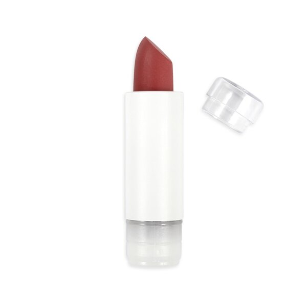 ZAO Skincare & Make-up   Refill Matte Lippenstift 465 (Dark Red)