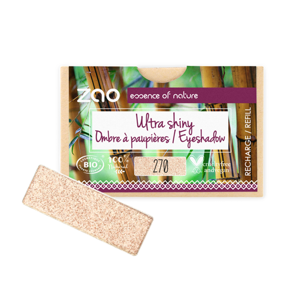 ZAO Skincare & Make-up  Nachfüllpackung  Lidschatten 270 (quadratisch)