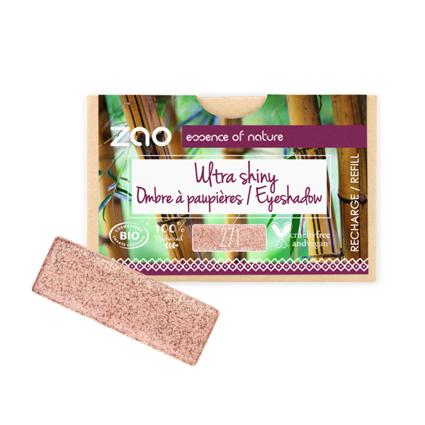 ZAO Skincare & Make-up  Nachfüllpackung  Lidschatten 271 (quadratisch)