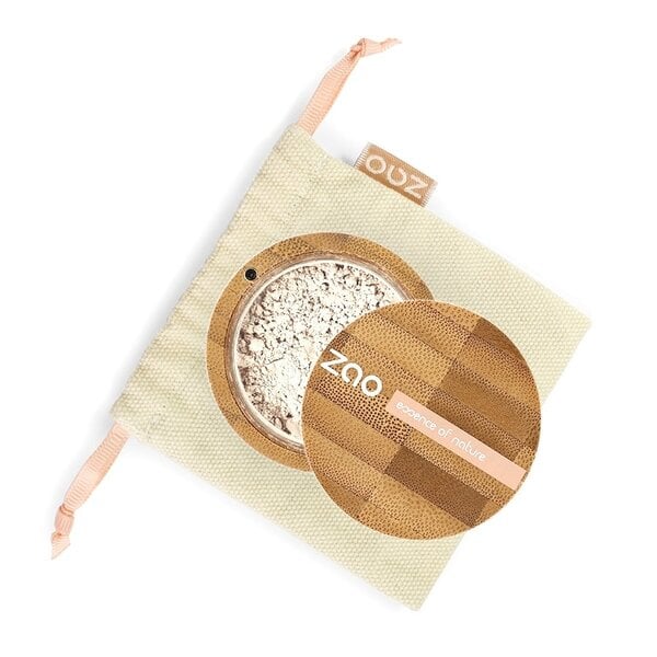 ZAO Skincare & Make-up  Bambus Mineralpuder-Foundation 500 (Mattierend Unsichtbar)