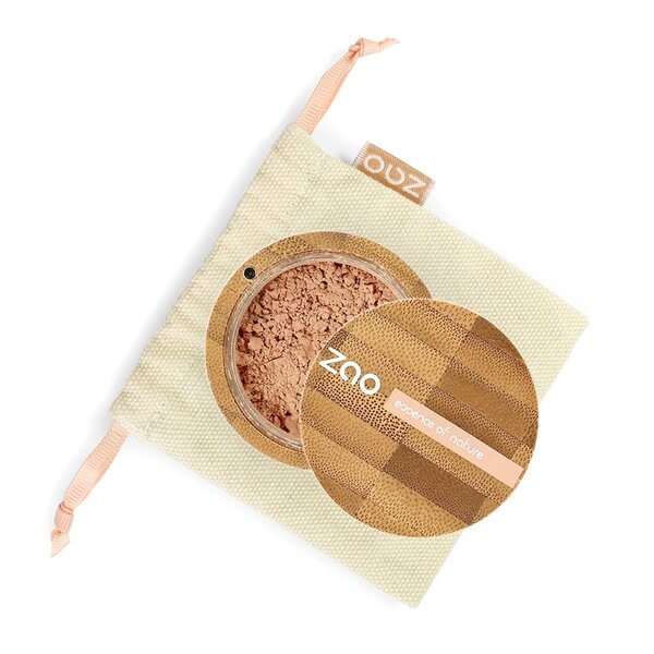 ZAO Skincare & Make-up  Bamboo Mineral-Puderfoundation 505 (Coffee Beige)