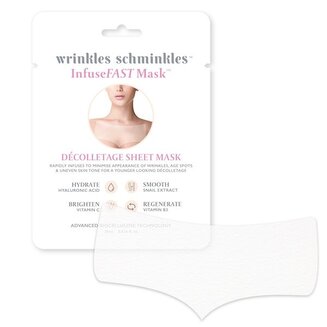 Decolletage sheet mask