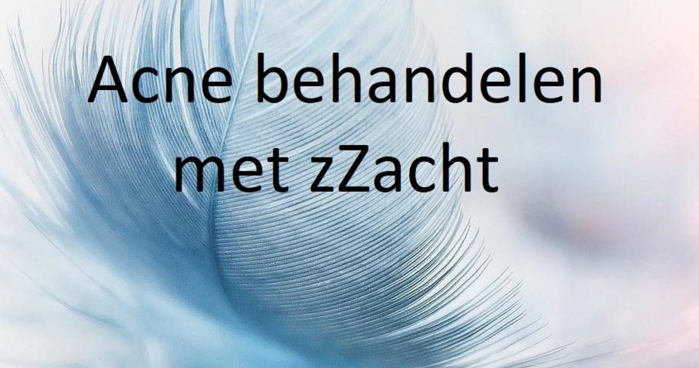 Acne behandelen met zZacht