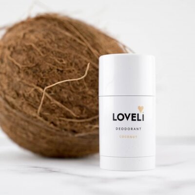 Tijdelijke zomerse deo van Loveli; COCONUT