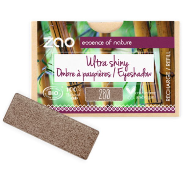 ZAO Skincare & Make-up  Nachfüllpackung  Lidschatten 280 (quadratisch)