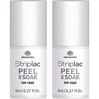 Striplac  topcoat 2x8ml Gel Nagellak duo