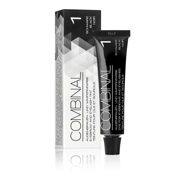 Combinal Combinal Wimper- und Augenbrauenfarbe schwarz 15ml