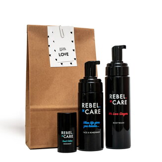 Rebel cadeauset for men  Body & face