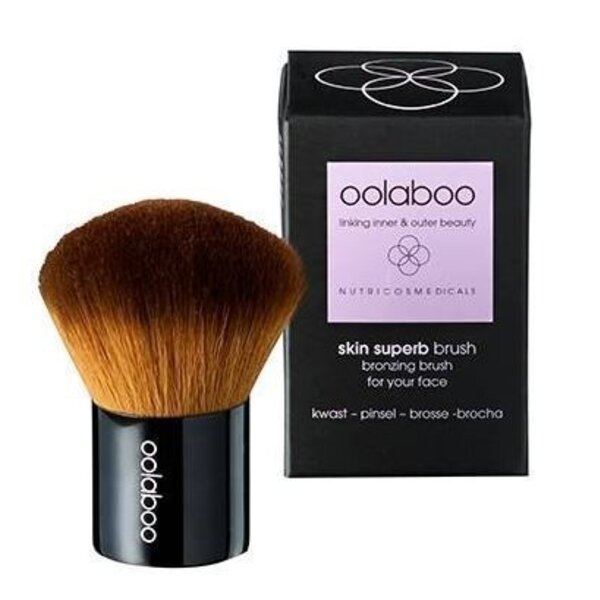Oolaboo bronzing brush - face - zelfbruiner kwast voor het gezicht  1st